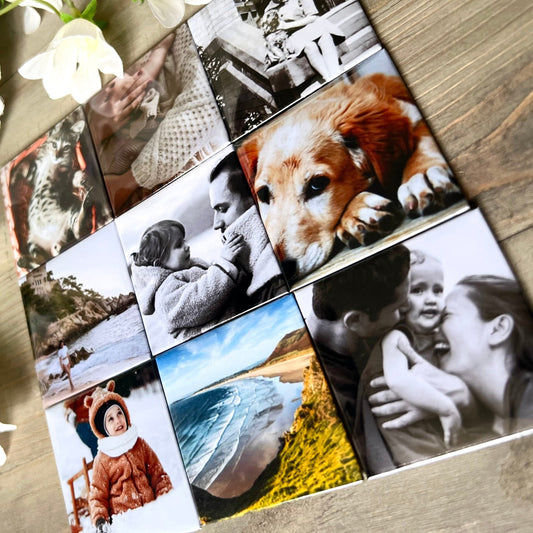 Custom Square 2"x 2" Photo Magnets