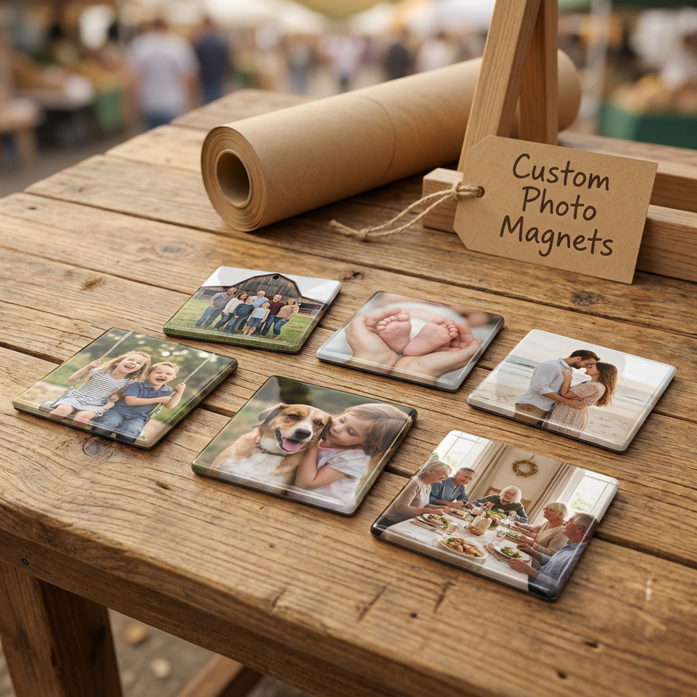 Custom Photo Magnet